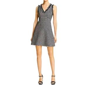 NWT ♠️ Kate Spade New York Tweed Houndstooth Dress size 10